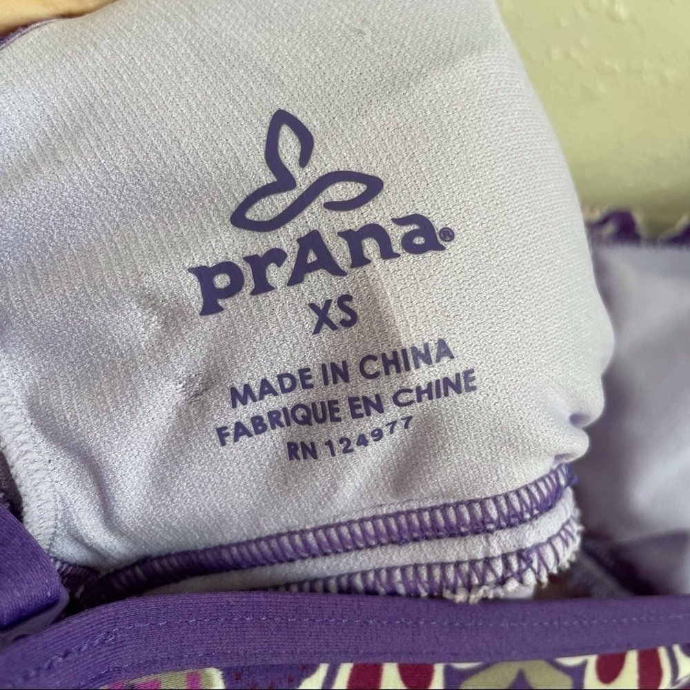 3/$20 Prana Moorea Tankini Top in Dusted Peri Jasmine - Picture 10 of 11